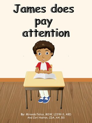 cover image of James does pay attention